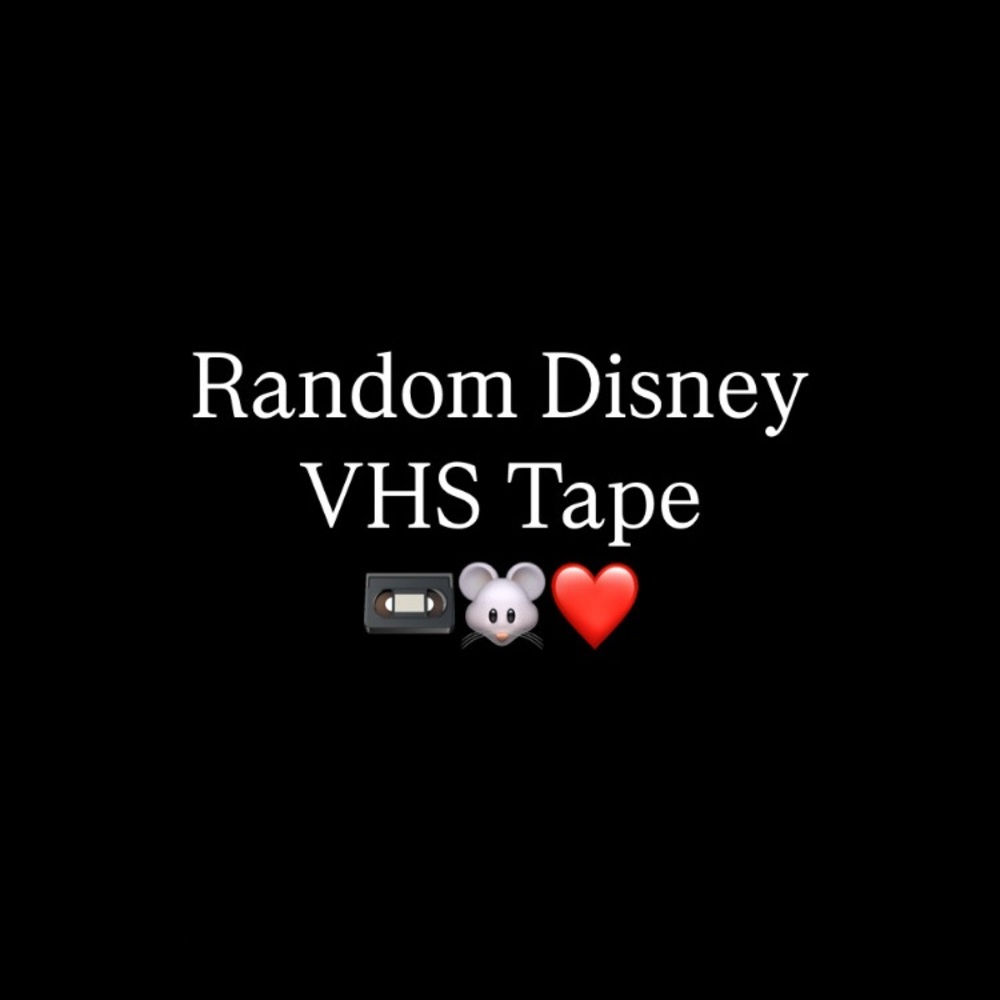 Random Disney VHS Tape